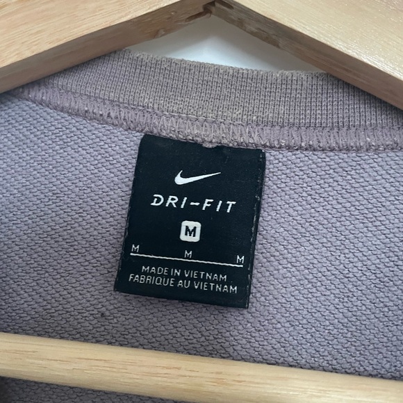 Nike Dri-fit thermal training crew sweatshirt violet purple - Picture 5 of 10